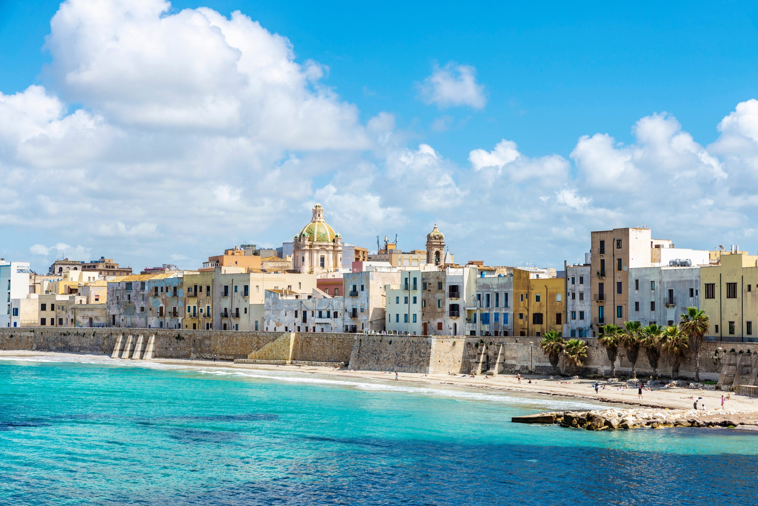 Migliori spiagge di Trapani - Spiaggia Porta Botteghelle Trapani Centro Storico